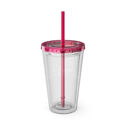 Sunsplash Tumbler with Straw