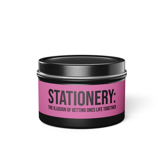 Quirky Tin Candles: