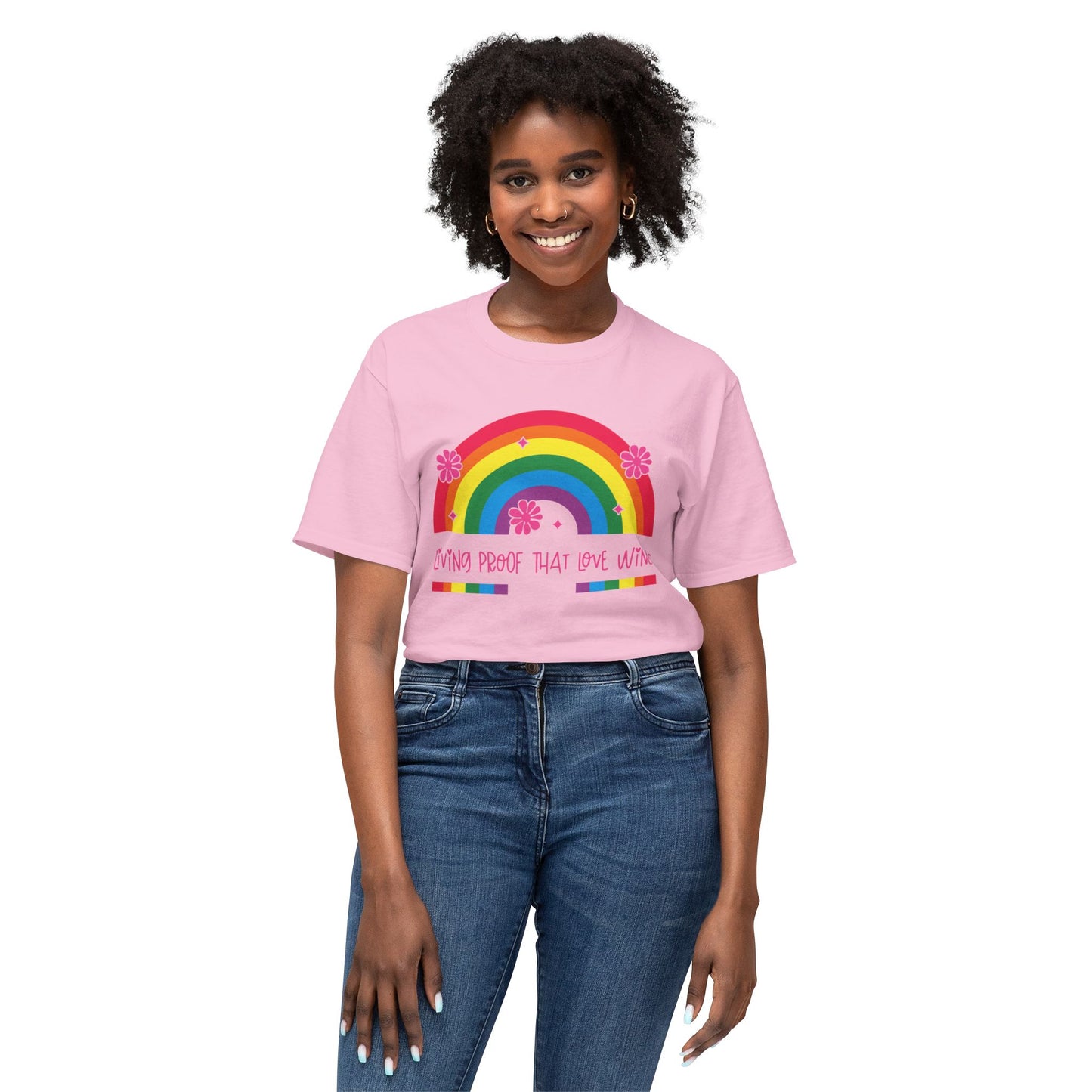 Vibrant Rainbow Love T-Shirt