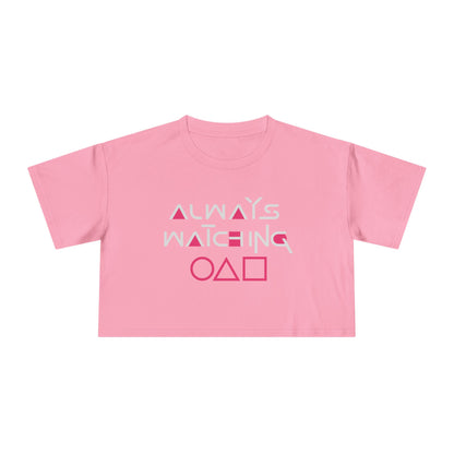 Always Watching Women's Crop Tee