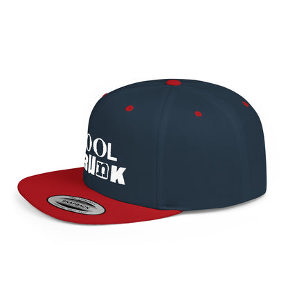 Cool Drunk Flat Bill Snapback Hat