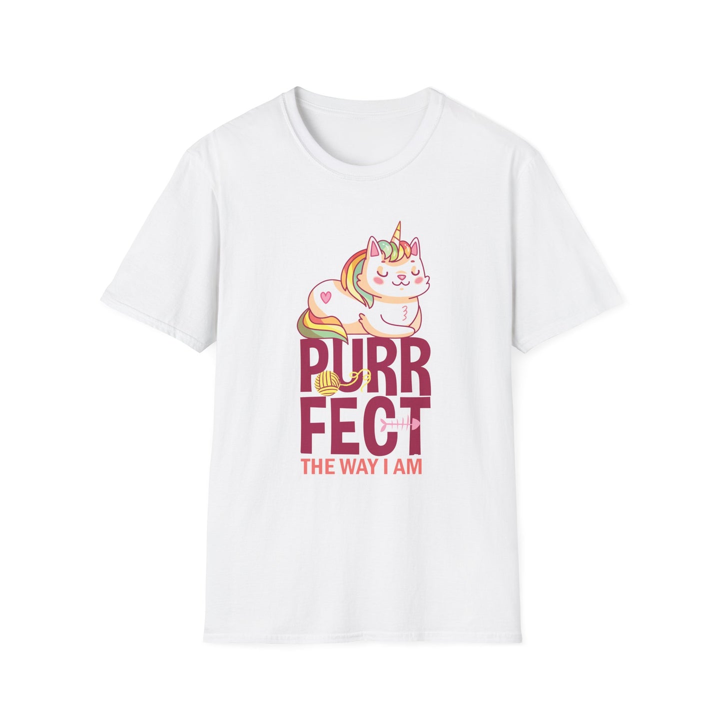 Purrfect Unicorn T-Shirt, Cute Cat Tee, Gift for Cat Lovers, Funny Unicorn Shirt, Birthday, Party, Everyday Wear