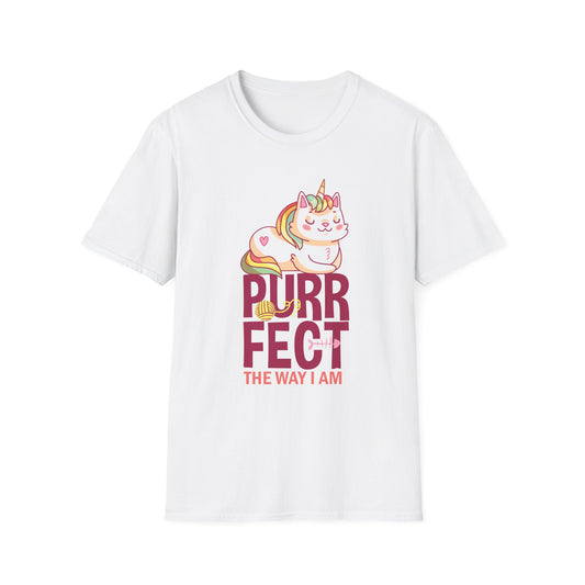 Purrfect Unicorn T-Shirt, Cute Cat Tee, Gift for Cat Lovers, Funny Unicorn Shirt, Birthday, Party, Everyday Wear