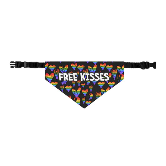 Fun Rainbow Pet Bandana