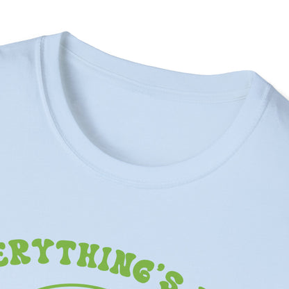 Comfy Humorous T-Shirt, Perfect for Coffee Lovers, Relaxed Vibes, Ideal for Gifting, Unisex Tee for Everyday Wear