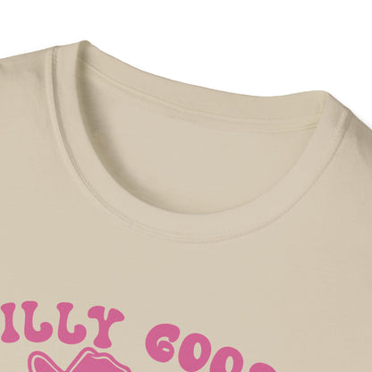 Silly Goose Unisex Softstyle T-Shirt, Fun Tee for Parties, Unique Gift for Animal Lovers, Casual Wear, Funny Statement Shirt