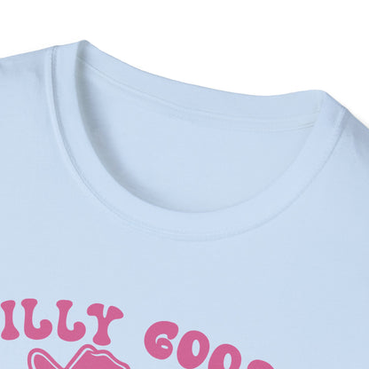 Silly Goose Unisex Softstyle T-Shirt, Fun Tee for Parties, Unique Gift for Animal Lovers, Casual Wear, Funny Statement Shirt