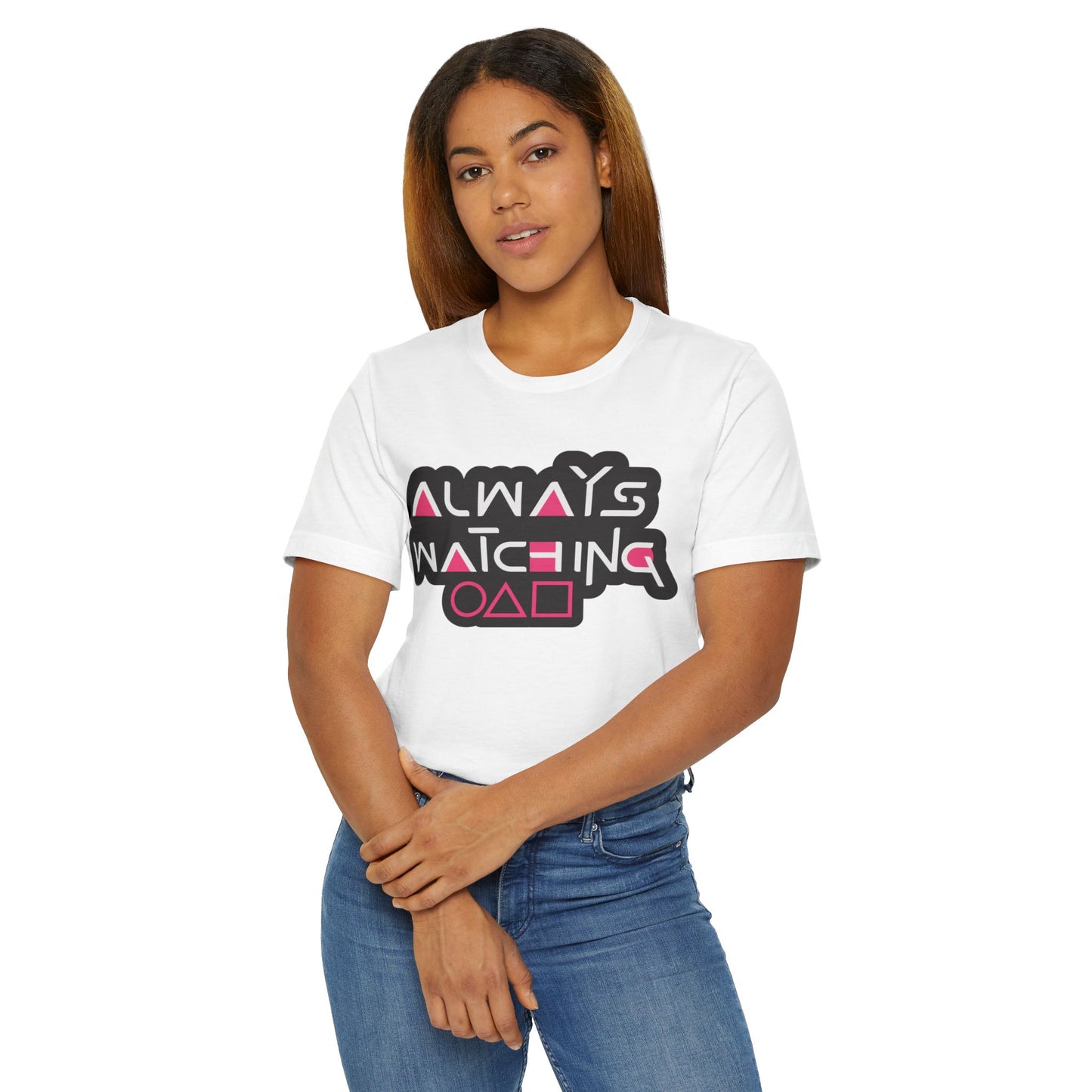 Always Watching Unisex Jersey T-Shirt Inspired by Squid Games