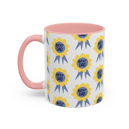 Best Dad Accent Coffee Mug