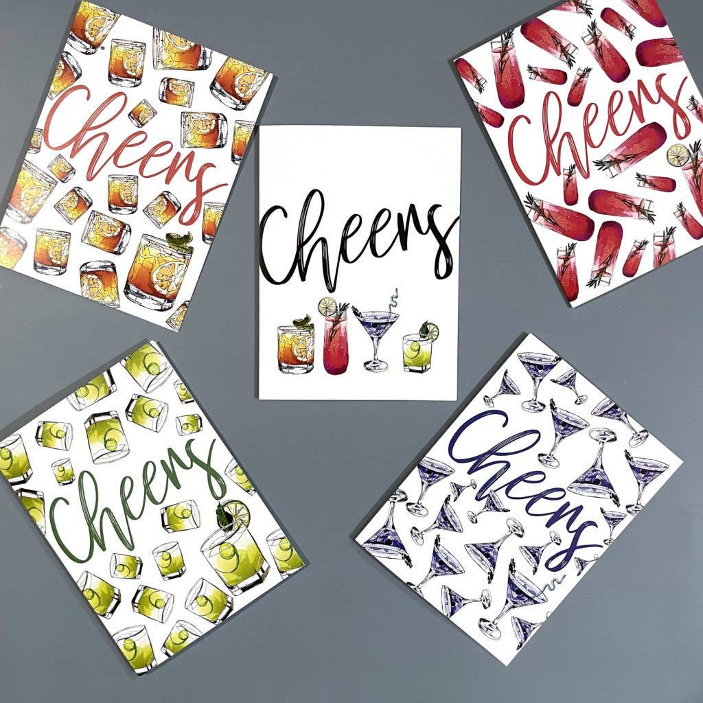 CHEERS CARD SET