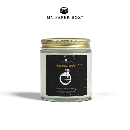 Emotions on fire Candle - Personalized