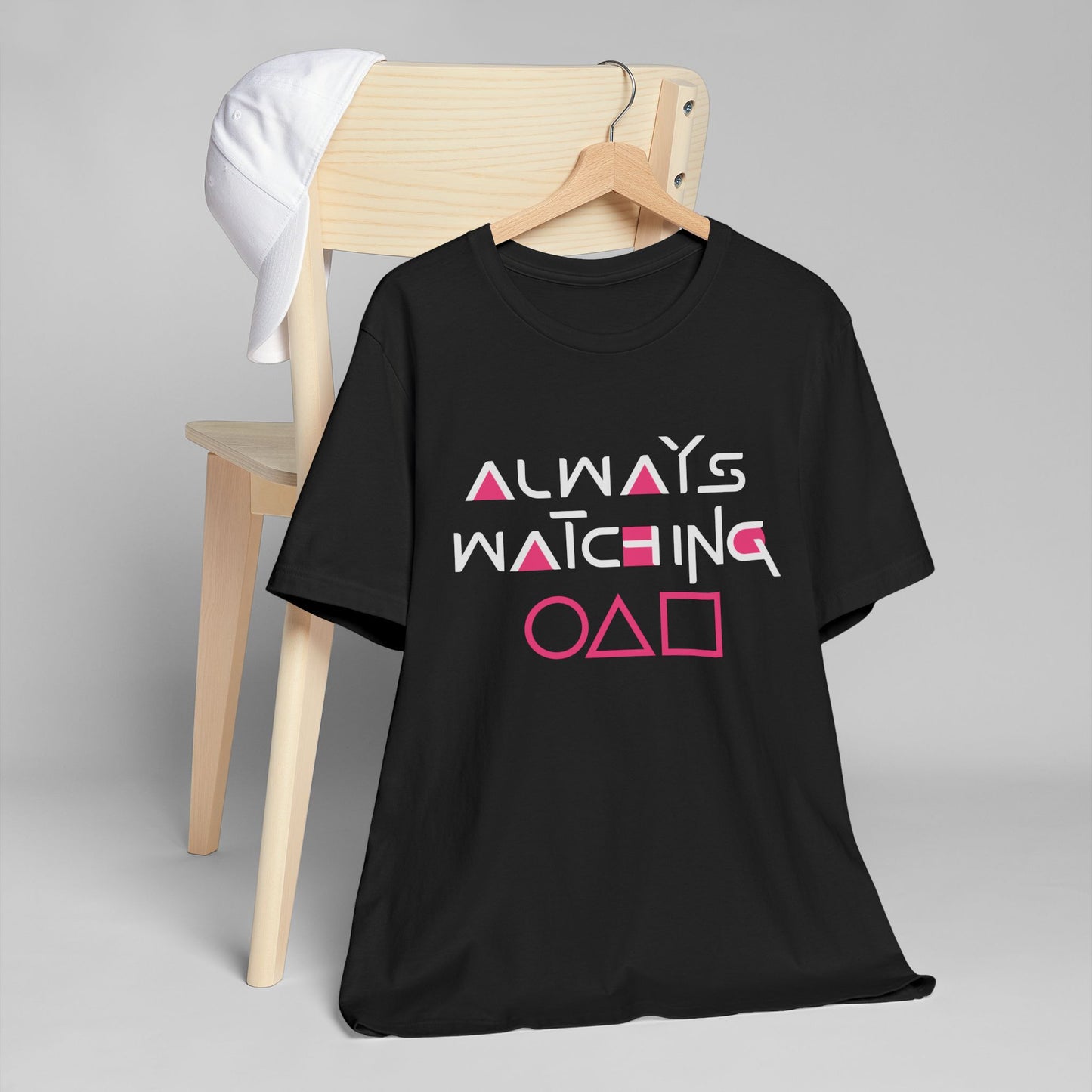 Always Watching Unisex Jersey T-Shirt Inspired by Squid Games