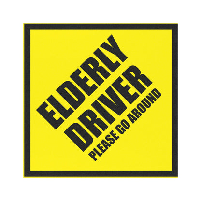 Elderly Driver – go around Car Magnet Safety