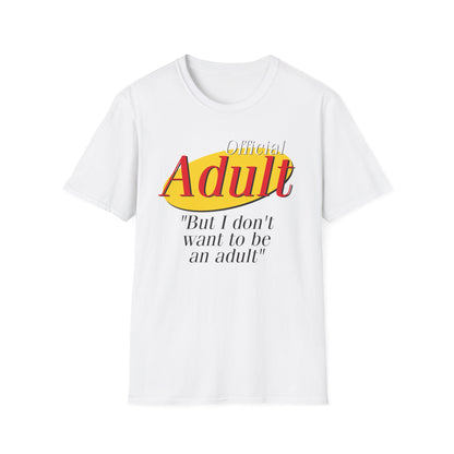 Official Adult Unisex T-Shirt, Fun Gift for Birthdays, Youth Humor Shirt, Cousin Match Gift, Casual Summer Tee