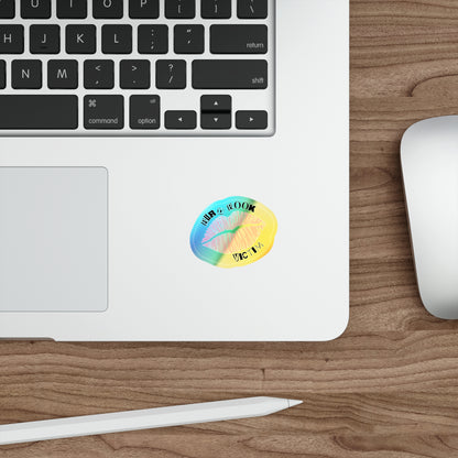 Holographic Lip Sticker