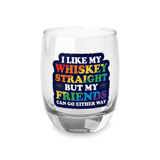 LGBTQ+ Whiskey Glass