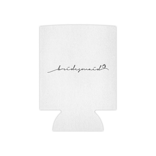 Bridesmaid Can Cooler Koozie