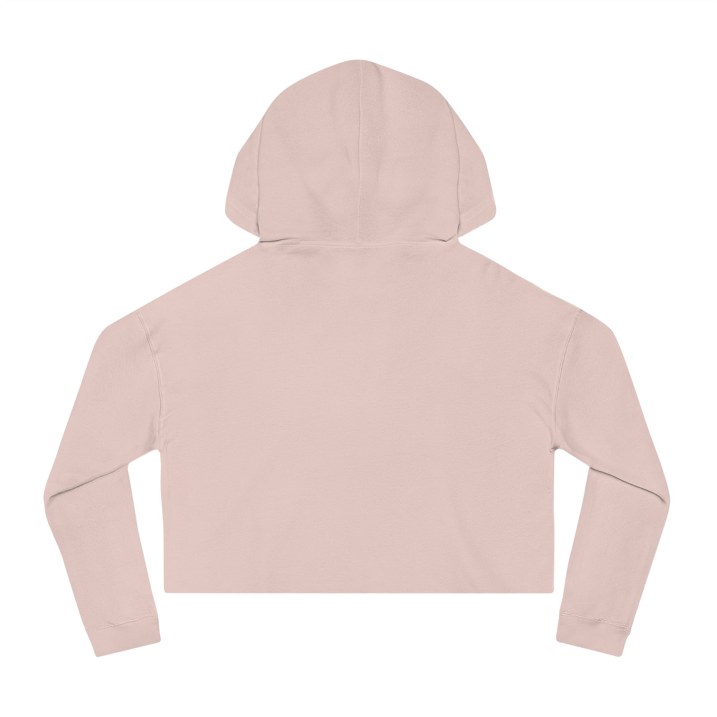 Cropped Hooded Sweatshirt with 'Burn Book Victim' Design