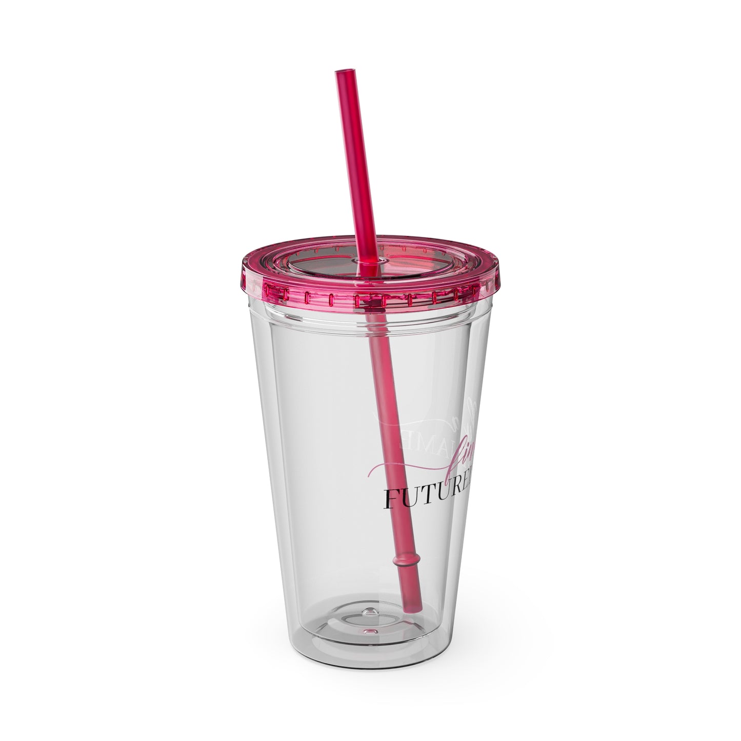 Sunsplash Tumbler with Straw