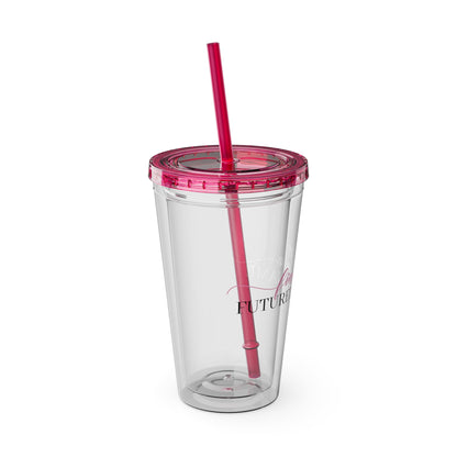 Sunsplash Tumbler with Straw