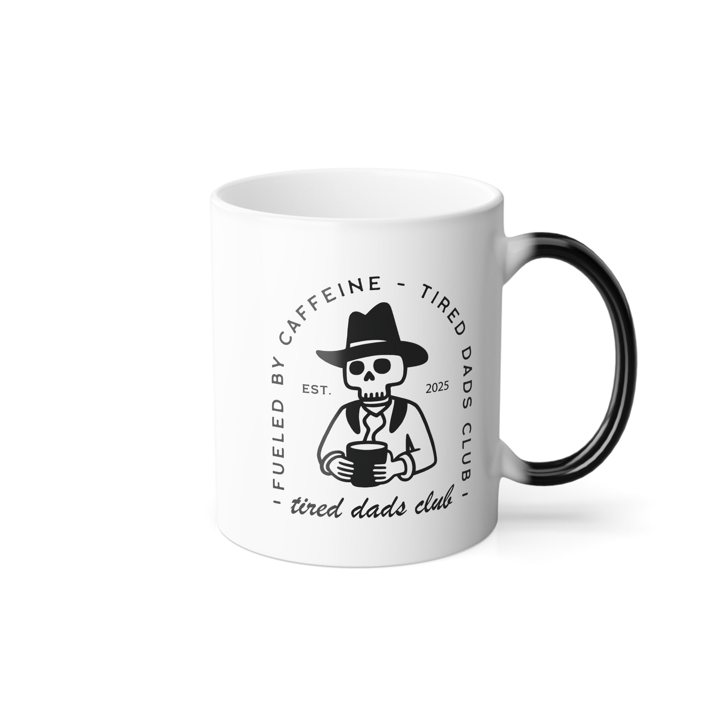 Tired Dads Club Color-Changing Mug