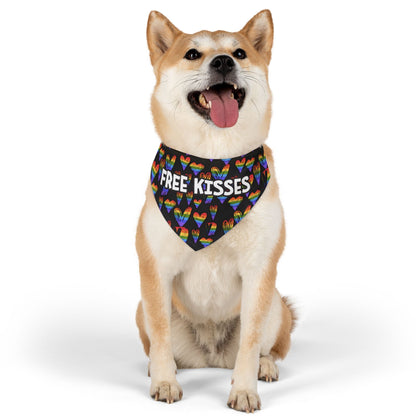 Fun Rainbow Pet Bandana