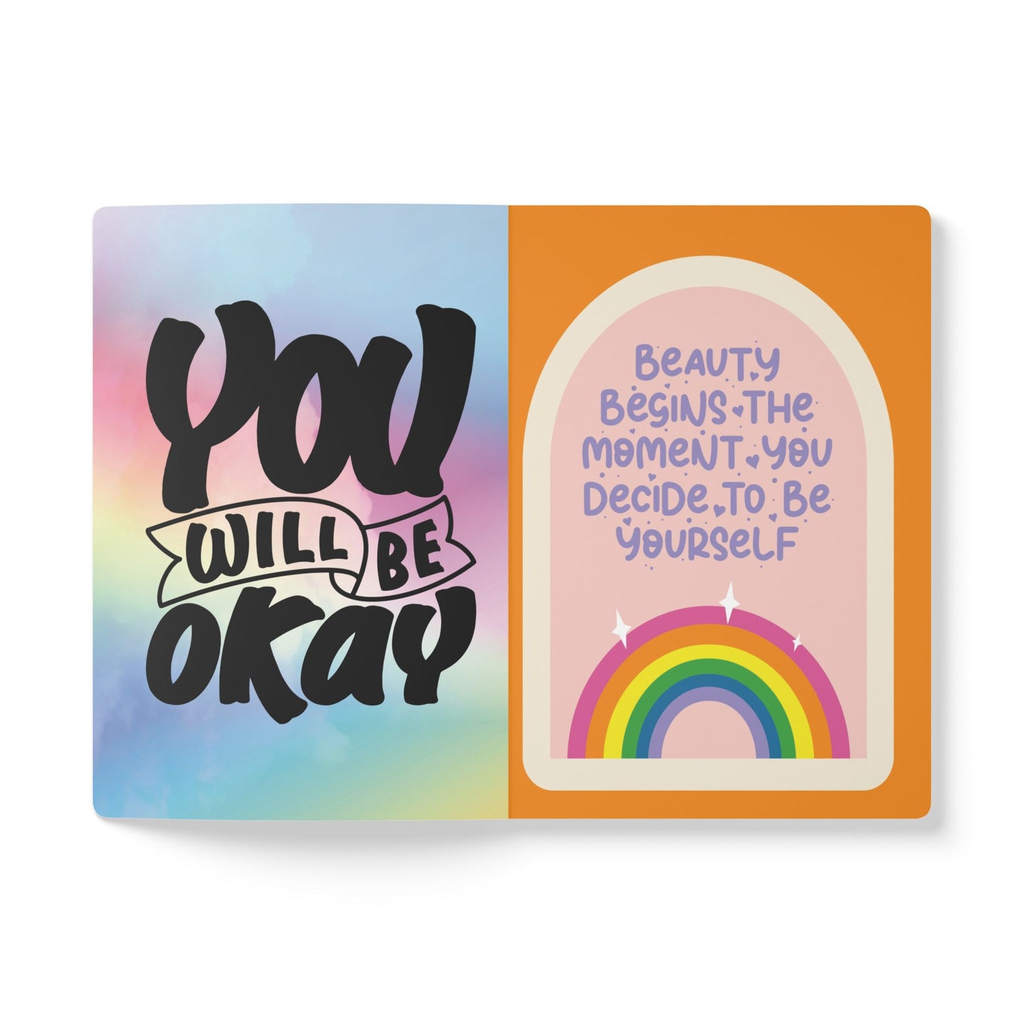 Transitioning Loading Personalized Pride Journal + Color Pages Mini Posters