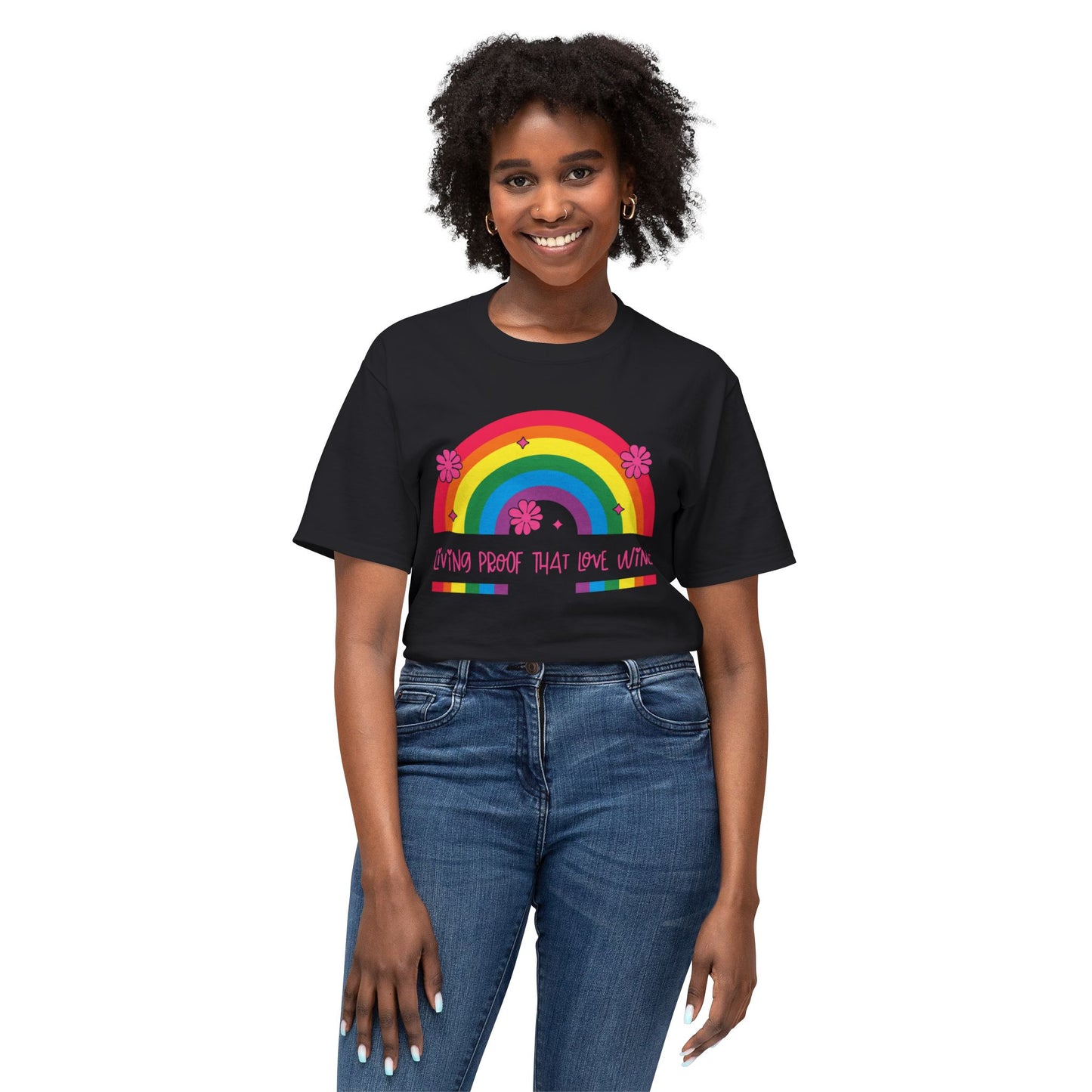 Vibrant Rainbow Love T-Shirt