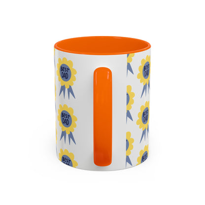 Best Dad Accent Coffee Mug