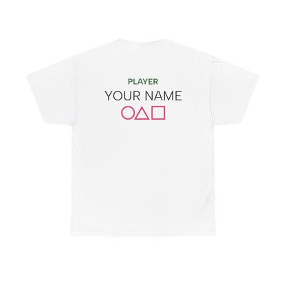 Custom Squid Game Inspired Player Shirt