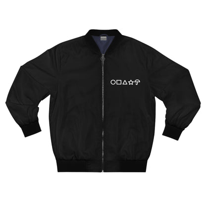 Edgy Men's Bomber Jacket