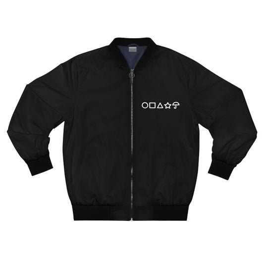 Edgy Men's Bomber Jacket