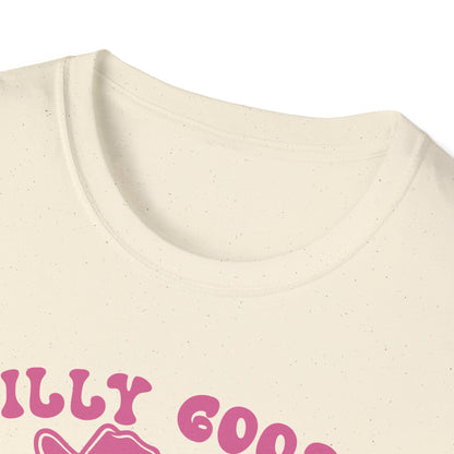 Silly Goose Unisex Softstyle T-Shirt, Fun Tee for Parties, Unique Gift for Animal Lovers, Casual Wear, Funny Statement Shirt