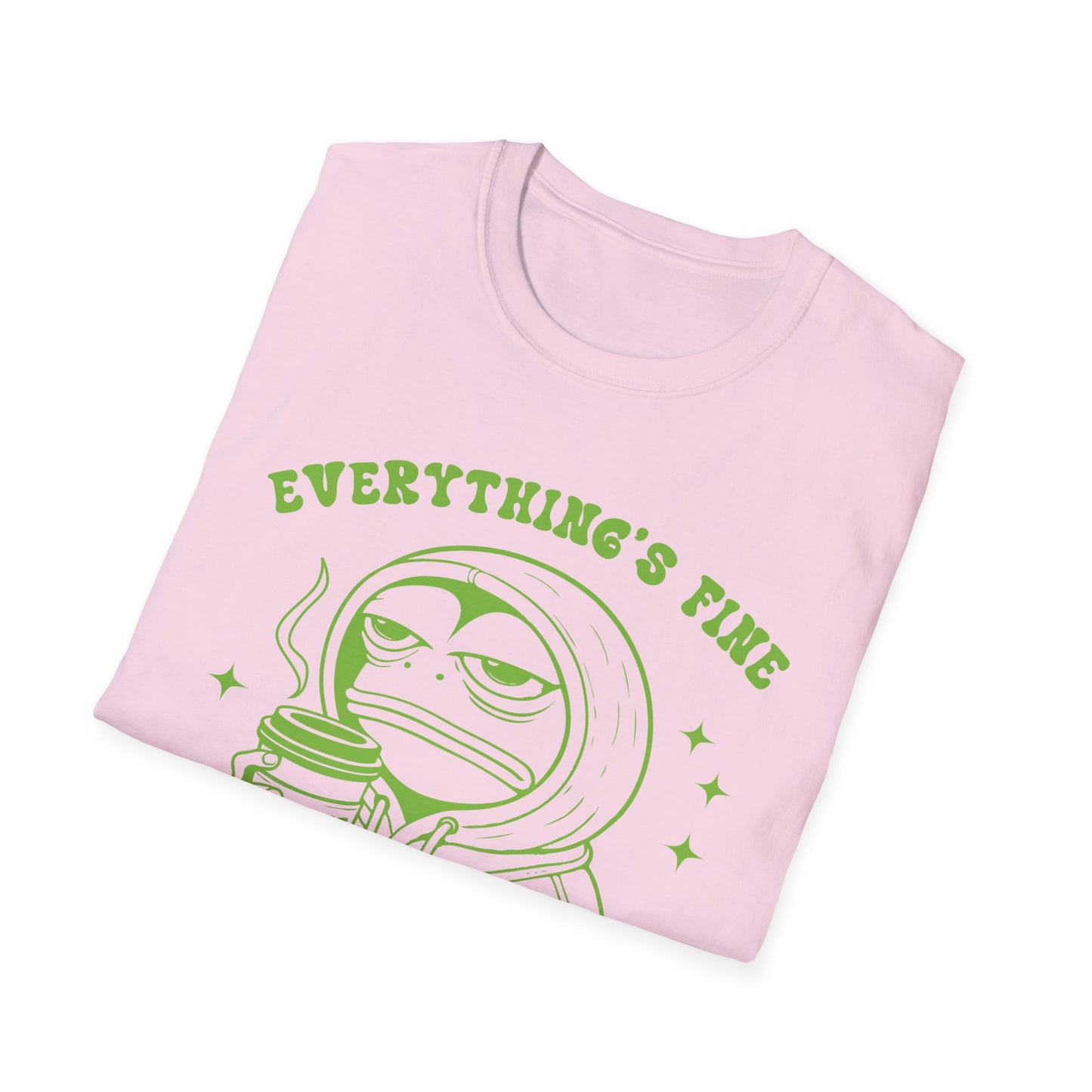 Comfy Humorous T-Shirt, Perfect for Coffee Lovers, Relaxed Vibes, Ideal for Gifting, Unisex Tee for Everyday Wear