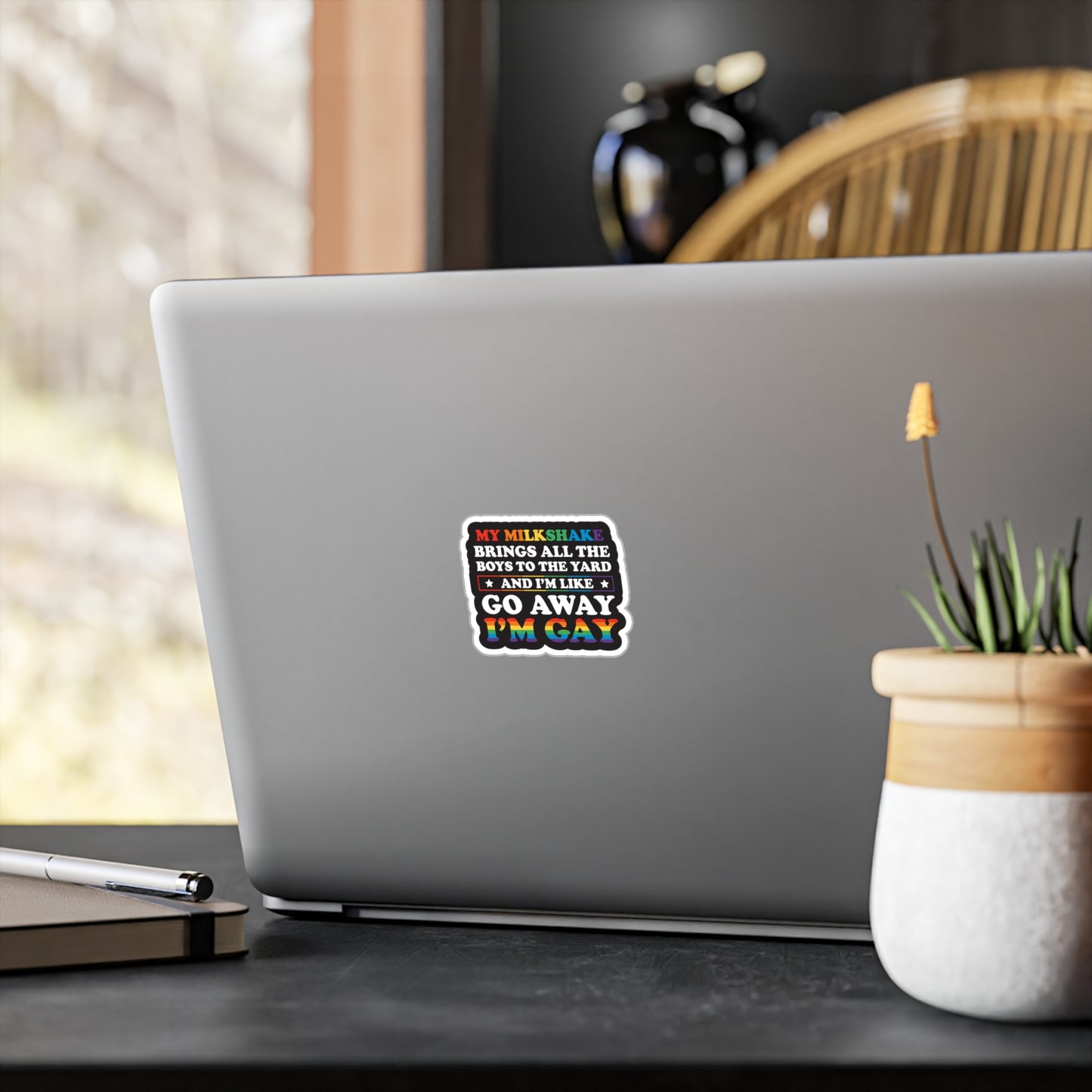 Pride-Themed Kiss-Cut Vinyl Decal