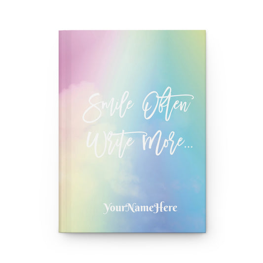 Rainbow Sunshine Hardcover Journal