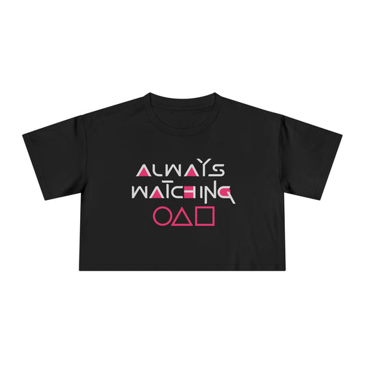 Always Watching Women's Crop Tee