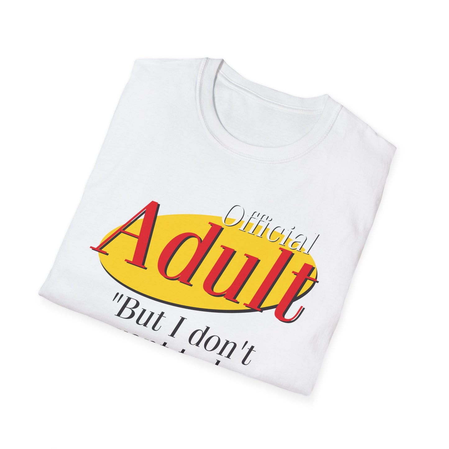Official Adult Unisex T-Shirt, Fun Gift for Birthdays, Youth Humor Shirt, Cousin Match Gift, Casual Summer Tee