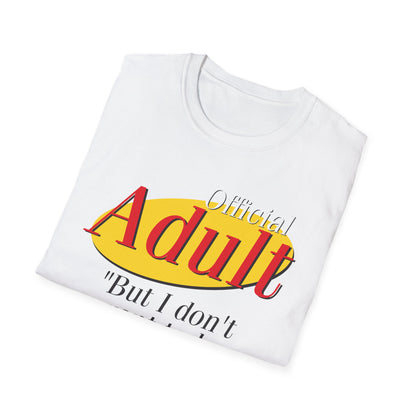 Official Adult Unisex T-Shirt, Fun Gift for Birthdays, Youth Humor Shirt, Cousin Match Gift, Casual Summer Tee