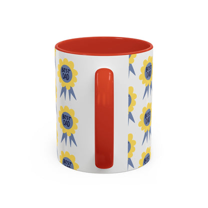 Best Dad Accent Coffee Mug