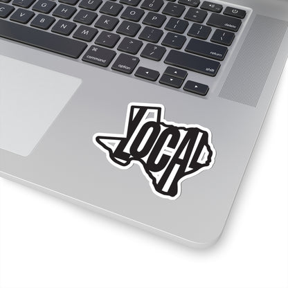 Local Texas Kiss-Cut Stickers