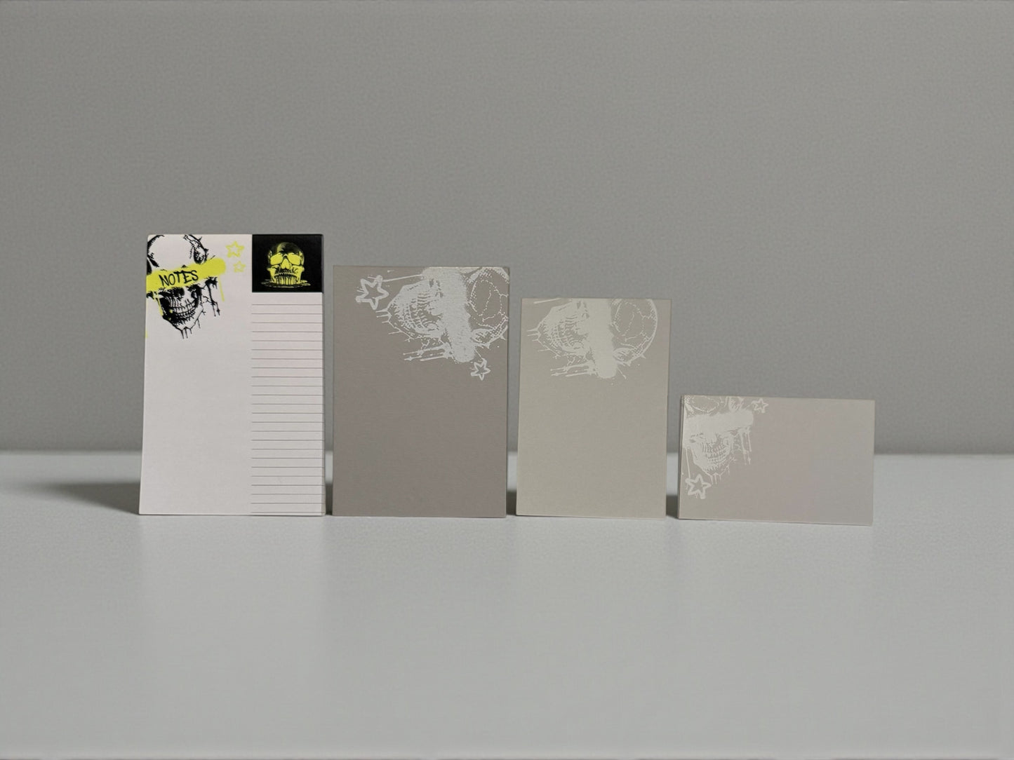 Skull + Stars Stationery Set