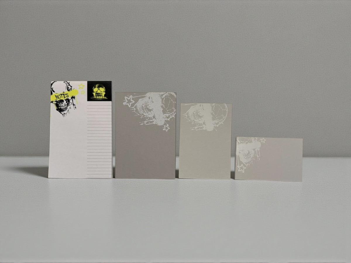 Skull + Stars Stationery Set