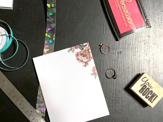 Watercolor Floral Notepad