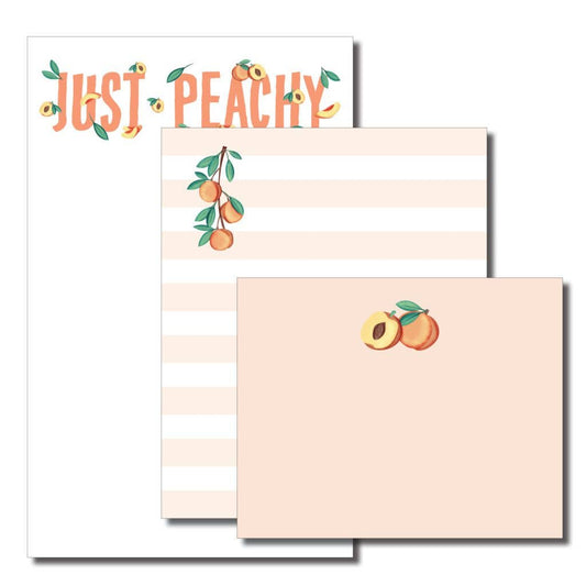 Peachy Notepad Set