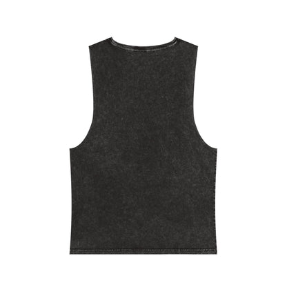 Unisex Stonewash Gay Pride Tank Top