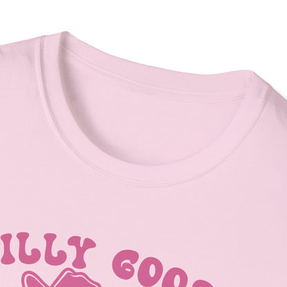 Silly Goose Unisex Softstyle T-Shirt, Fun Tee for Parties, Unique Gift for Animal Lovers, Casual Wear, Funny Statement Shirt