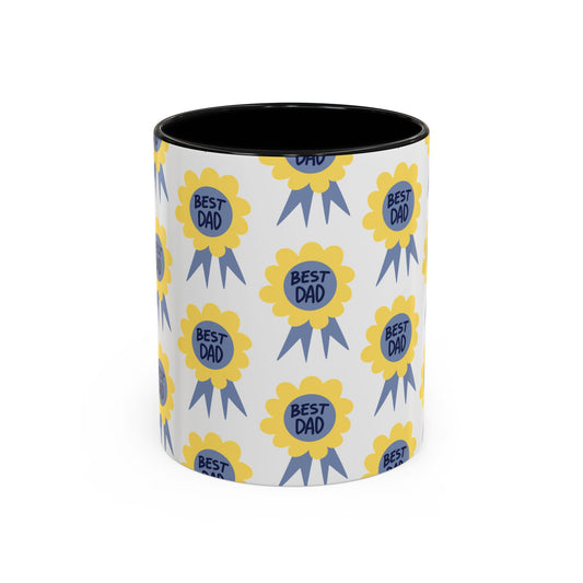 Best Dad Accent Coffee Mug