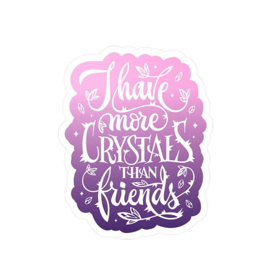 Crystal Lovers Stickers