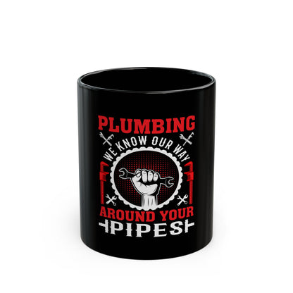 Plumbing Themed Mug